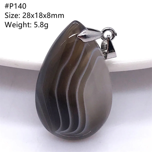 Black Lace Agate Pendant-ToShay.org