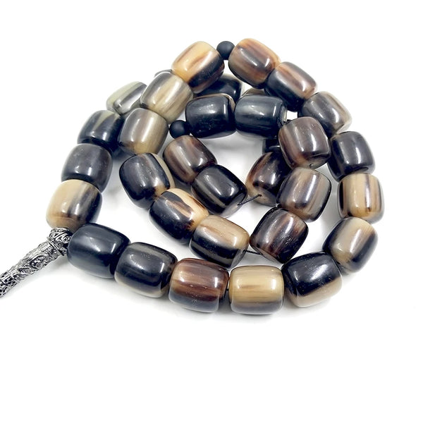 Brown Ox Horn Bead Tasbih-ToShay.org