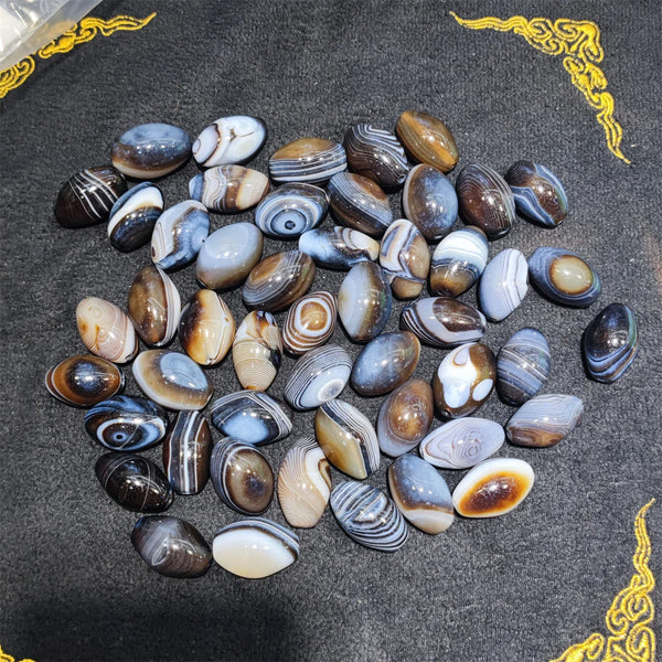 Blue Silk Agate Beads-ToShay.org