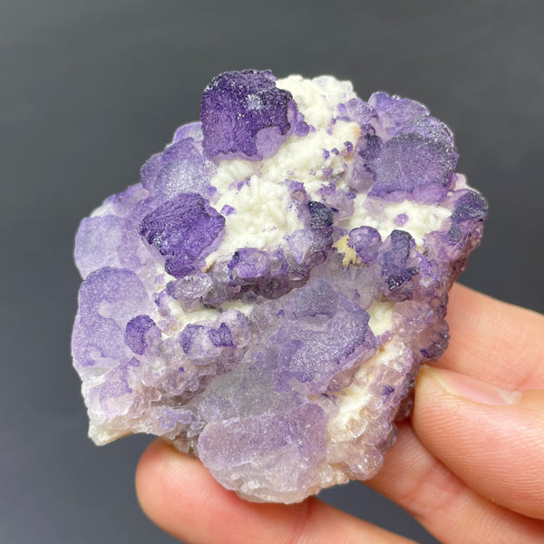 Purple Fluorite Crystal-ToShay.org