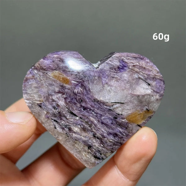 Purple Dragon Crystal Heart-ToShay.org
