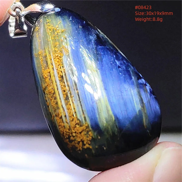 Blue Pietersite Pendant-ToShay.org