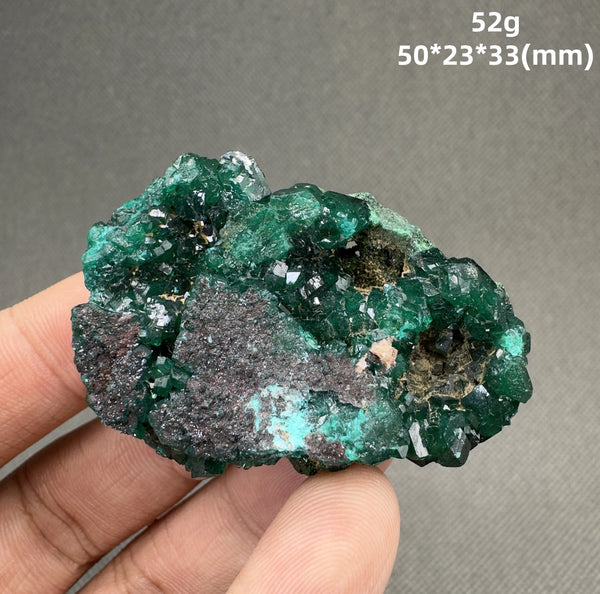 Green Dioptase Quartz-ToShay.org