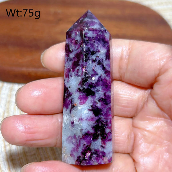 Purple Lepidolite Point-ToShay.org