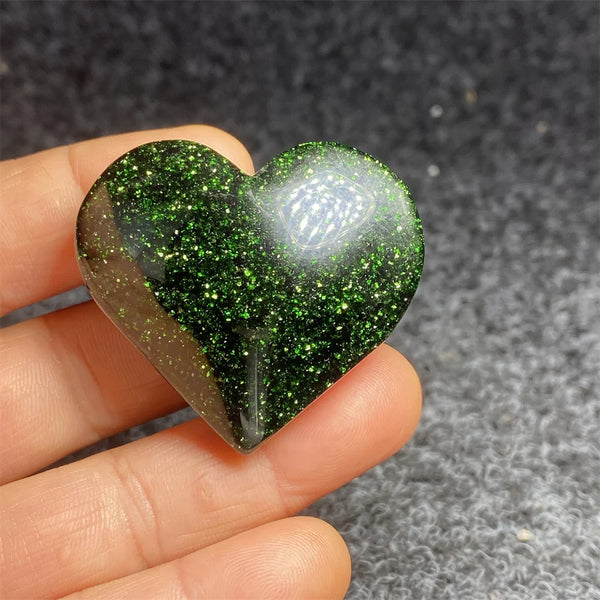 Green Sand Heart-ToShay.org