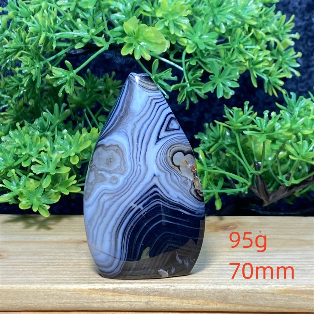 Black Silk Stripe Agate-ToShay.org