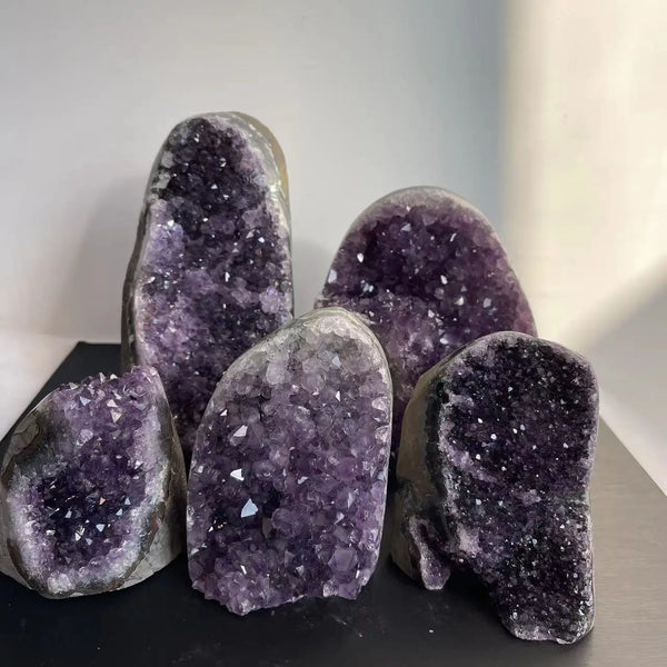 Purple Amethyst Crystal Cluster-ToShay.org