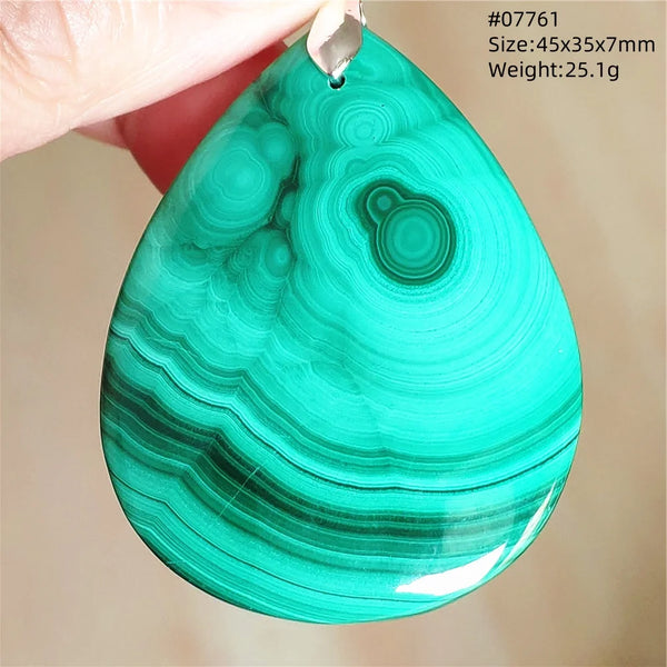 Green Malachite Pendant-ToShay.org