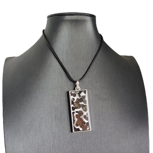 Olive Meteorite Pendant-ToShay.org