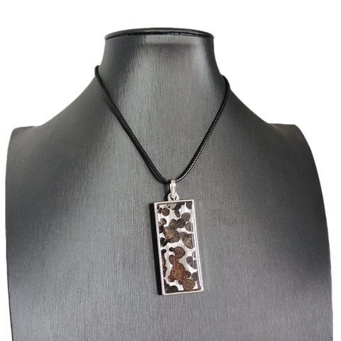 Olive Meteorite Pendant-ToShay.org