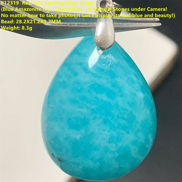Blue Amazonite Pendants-ToShay.org