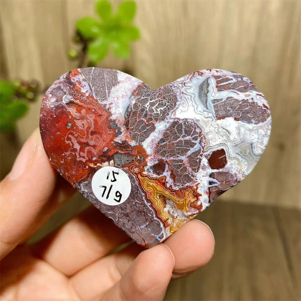Red Agate Hearts-ToShay.org
