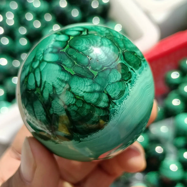 Green Malachite Ball-ToShay.org