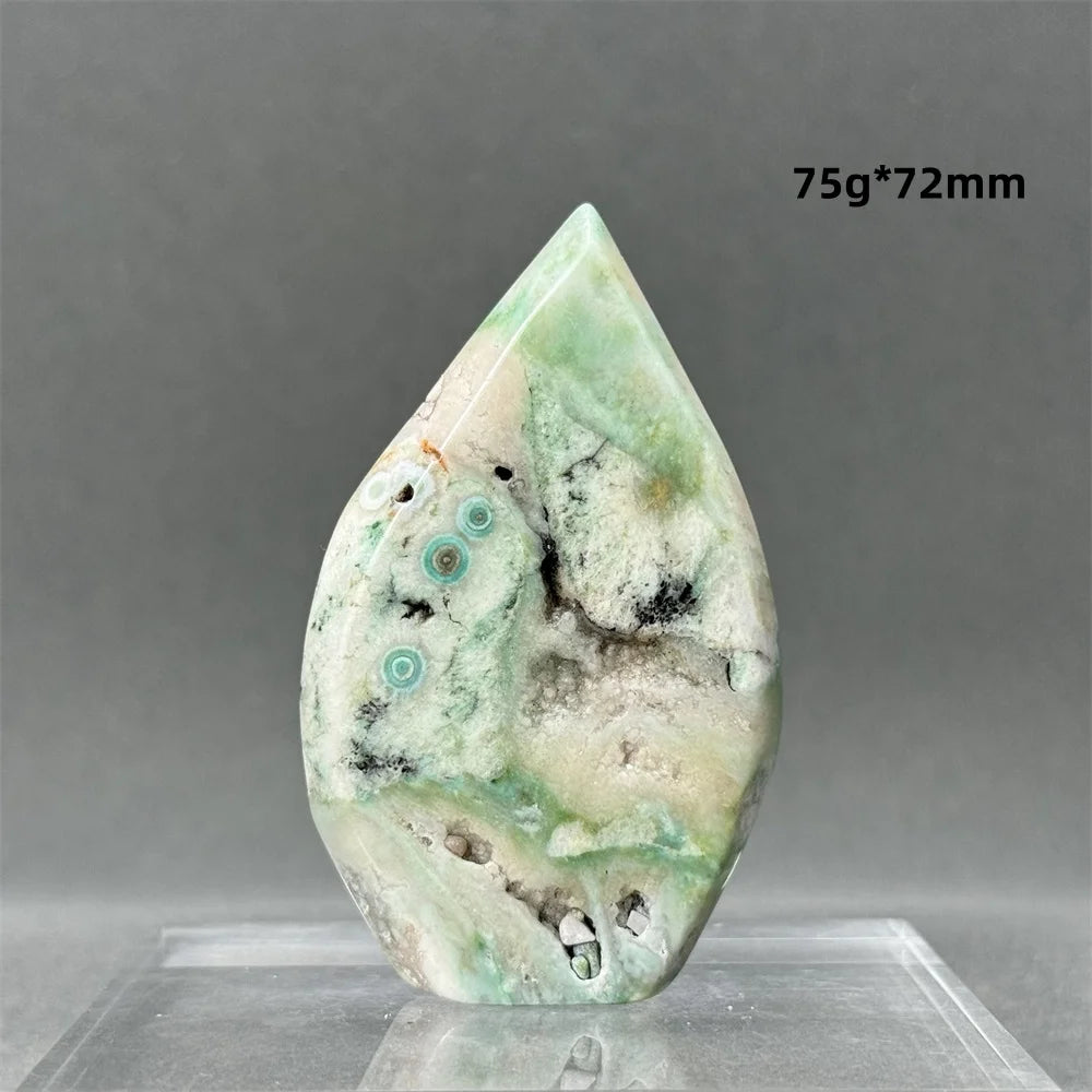 Green Cherry Blossom Flame-ToShay.org