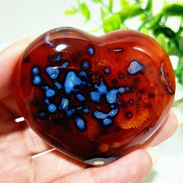Red Agate Heart-ToShay.org