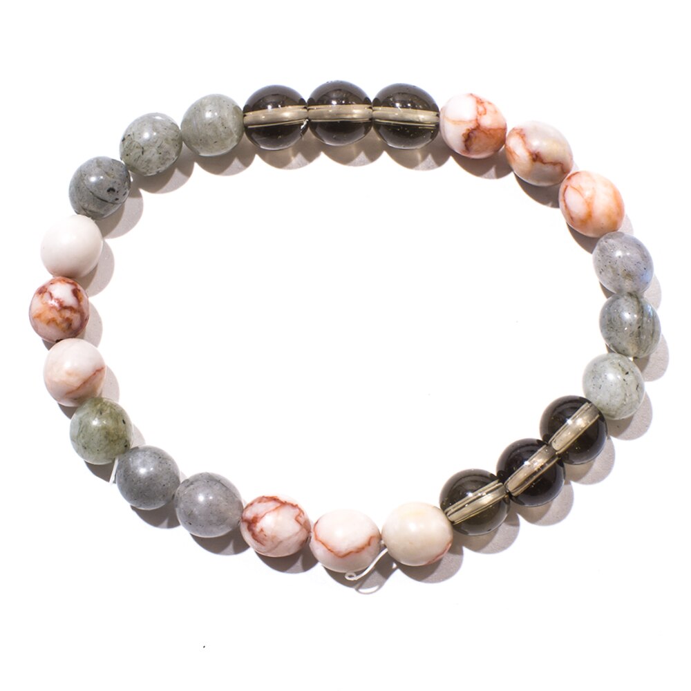 Grey Labradorite Mala Beads-ToShay.org