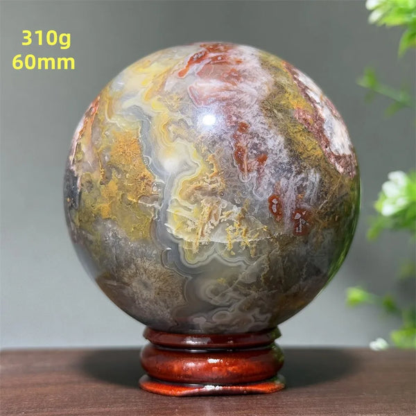 Brown Agate Ball-ToShay.org