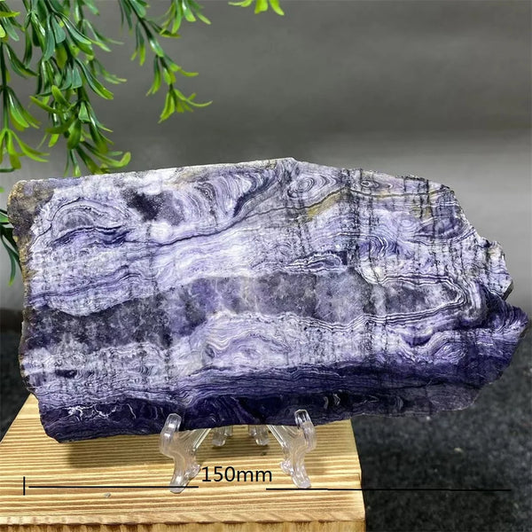 Purple Malachite Slab Slice-ToShay.org