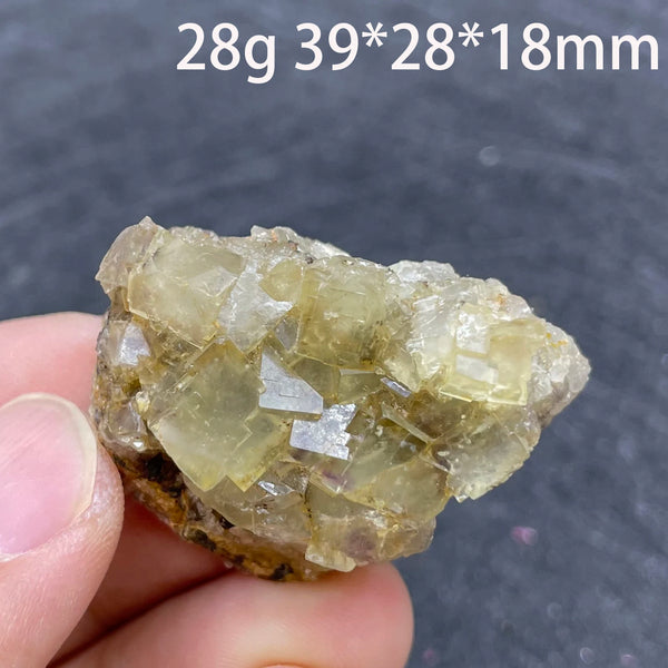 Yellow Fluorite Crystal-ToShay.org