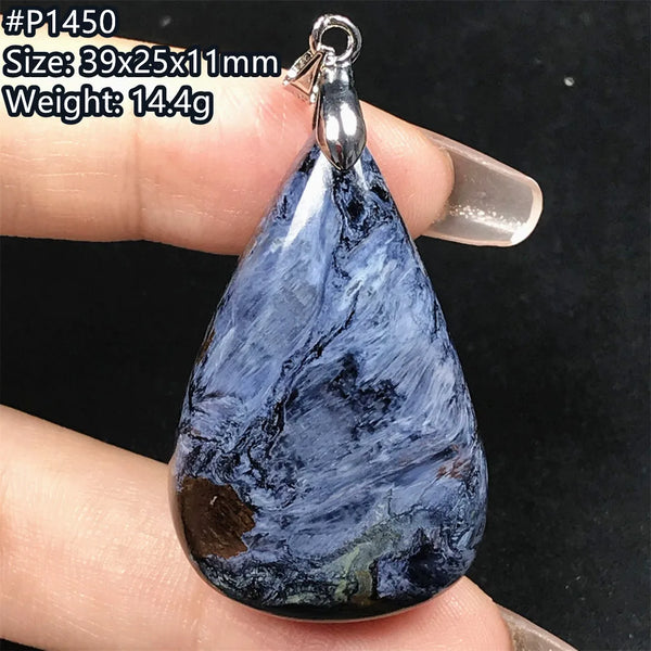 Blue Pietersite Pendant-ToShay.org