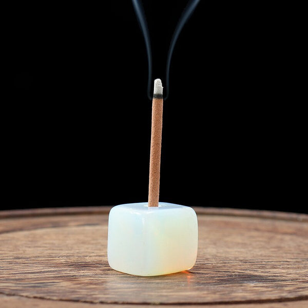 Mixed Crystal Cube Incense Burner-ToShay.org