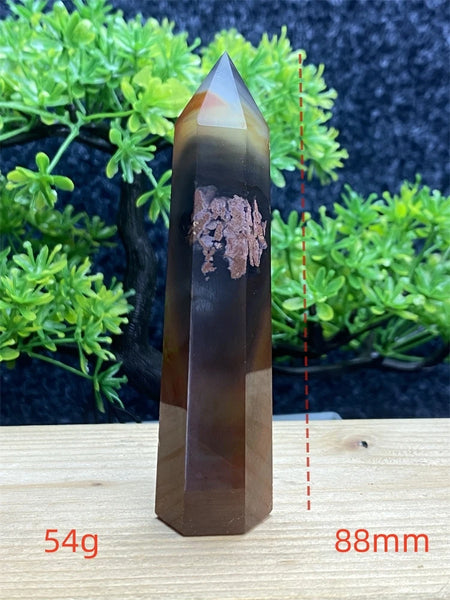 Orange Carnelian Wand-ToShay.org