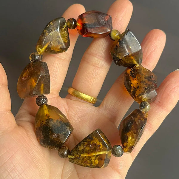 Yellow Amber Bracelet-ToShay.org