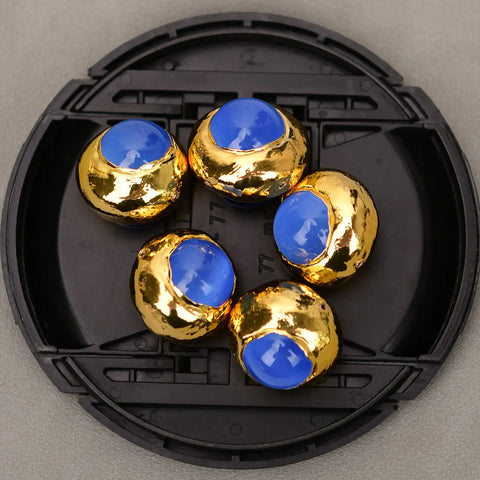 Blue Cats Eye Beads-ToShay.org