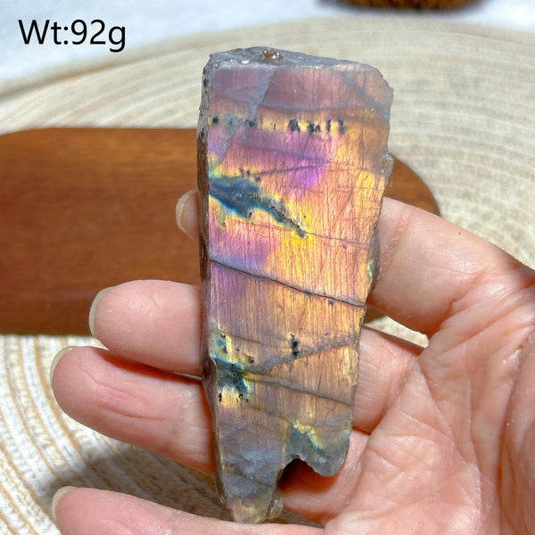 Purple Labradorite Slice-ToShay.org