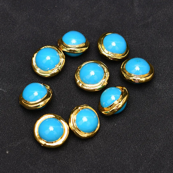Blue Turquoise Jade Beads-ToShay.org