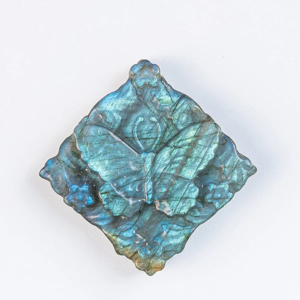 Blue Flash Labradorite Pendant-ToShay.org