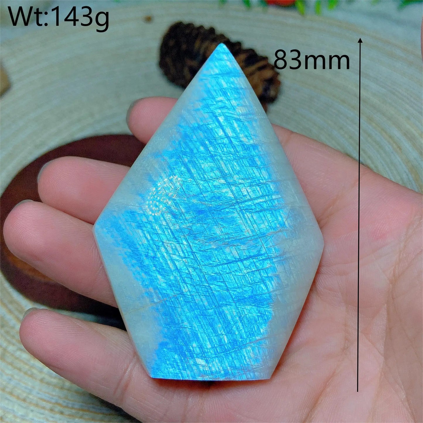 Blue Flash Moonstone-ToShay.org