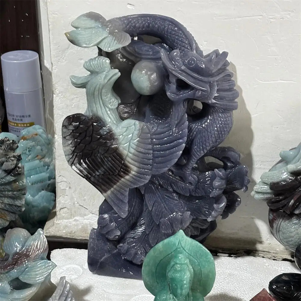 Blue Trolleite Dragon Phoenix-ToShay.org