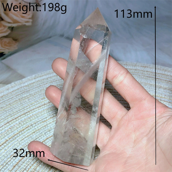 Clear Rainbow Quartz Point-ToShay.org