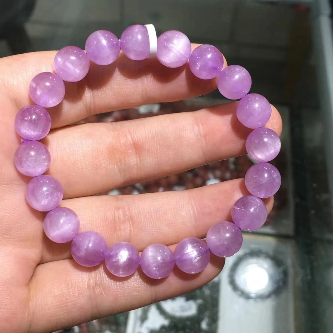 Purple Kunzite Bracelet-ToShay.org