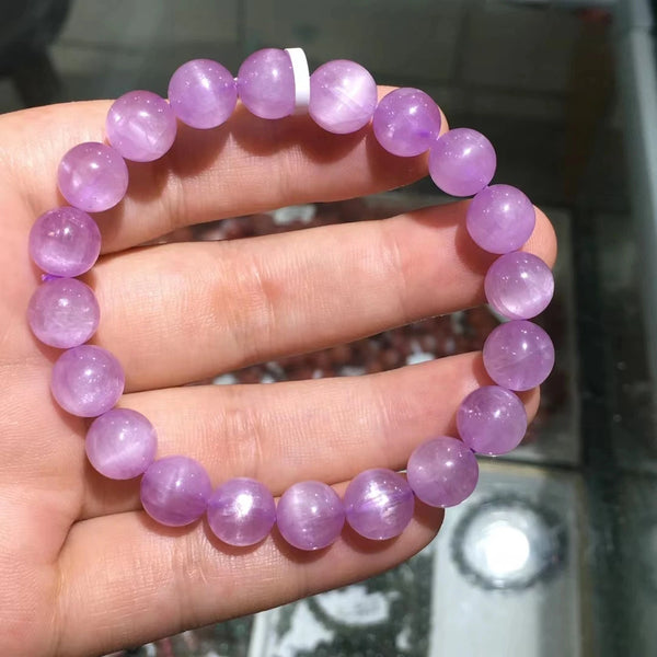 Purple Kunzite Bracelet-ToShay.org