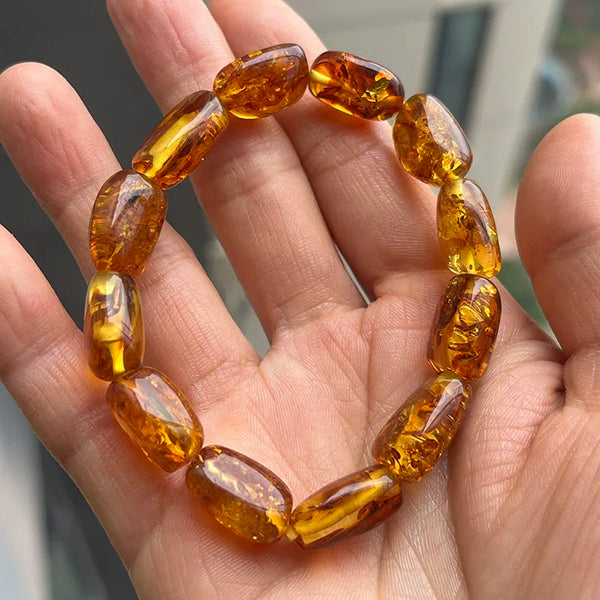 Yellow Amber Bracelets-ToShay.org