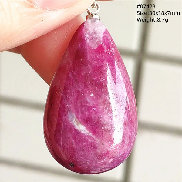 Red Ruby Zoisite Light Pendant-ToShay.org
