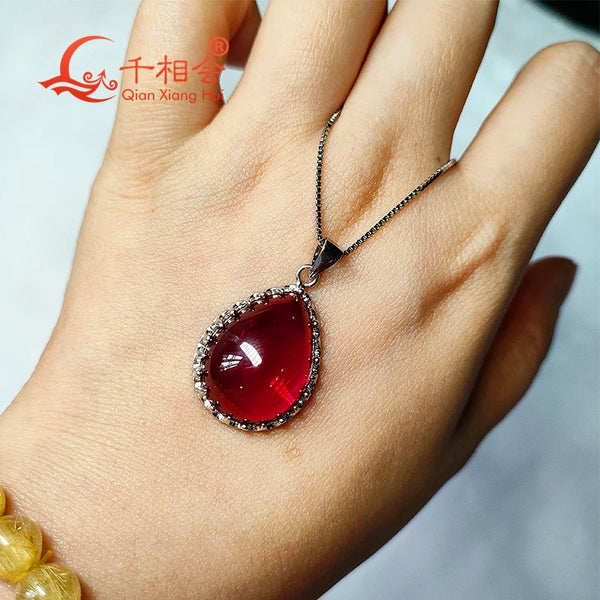 Red Ruby Pendant-ToShay.org