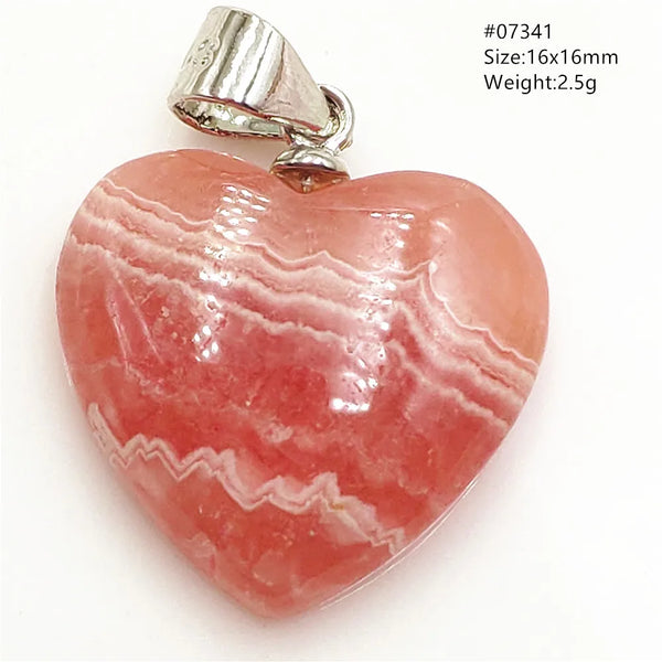 Red Rhodochrosite Pendant-ToShay.org