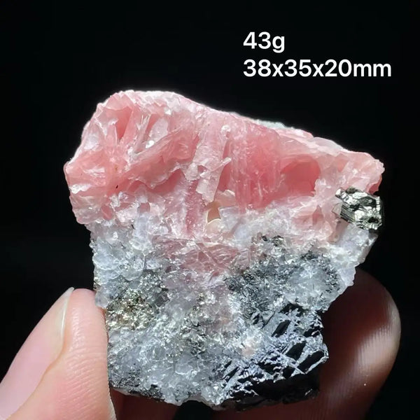 Pink Rhodochrosite Quartz-ToShay.org