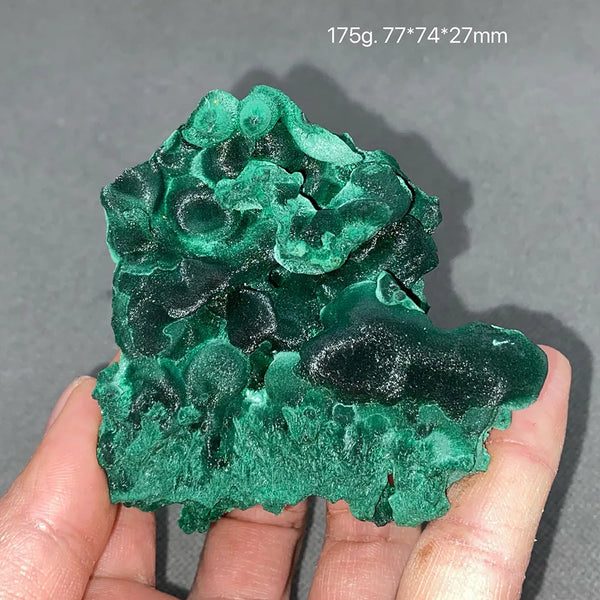 Green Malachite Crystal Slice-ToShay.org