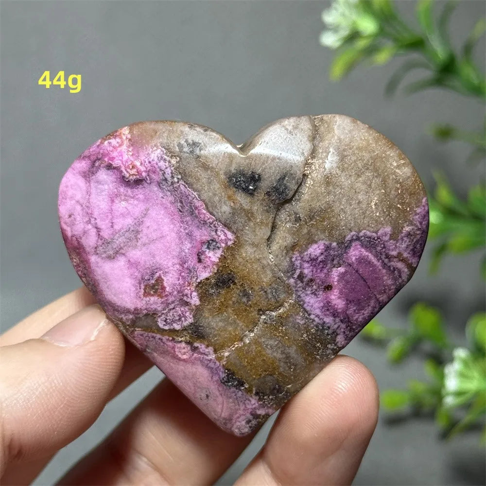 Pink Cobalt Calcite Heart-ToShay.org