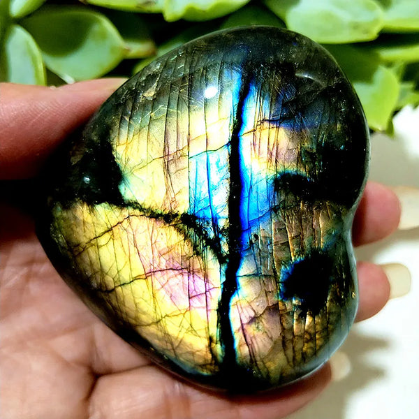 Blue Labrador Stone Heart-ToShay.org