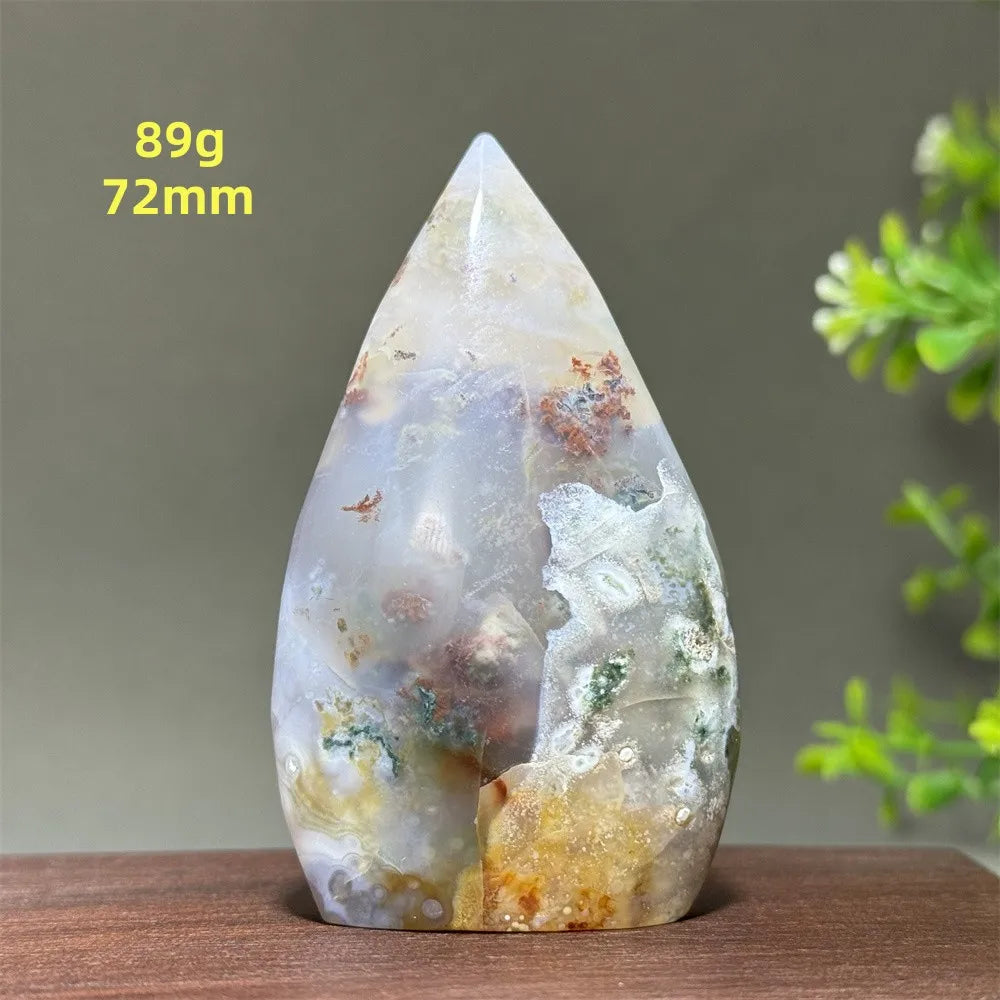 Green Marine Jasper Flame-ToShay.org