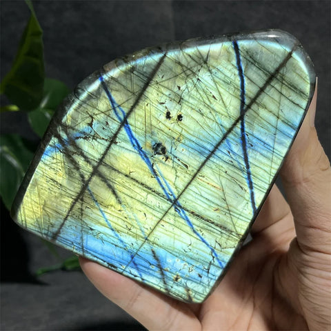 Blue Labradorite Crystal-ToShay.org