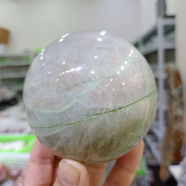 Green Moonstone Ball-ToShay.org