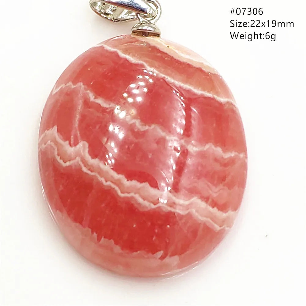 Red Rhodochrosite Pendant-ToShay.org