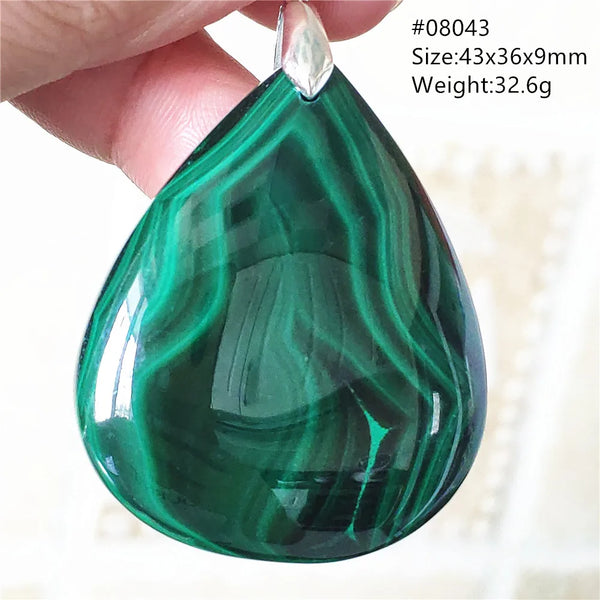Green Malachite Pendant-ToShay.org