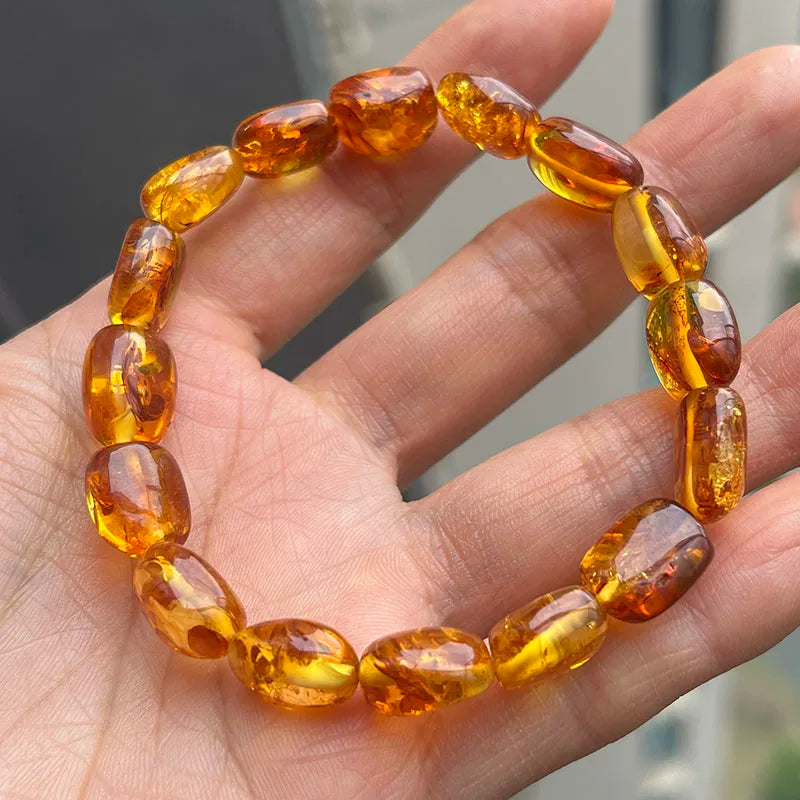 Yellow Amber Bracelets-ToShay.org